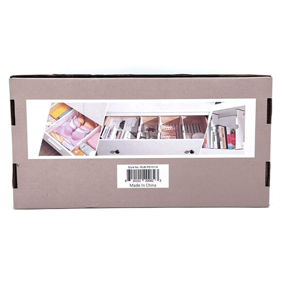 Expandable Drawer Organizers Dividers Set Of 4 Adjustable 11" To 17" Home Office - Picture 2 of 13